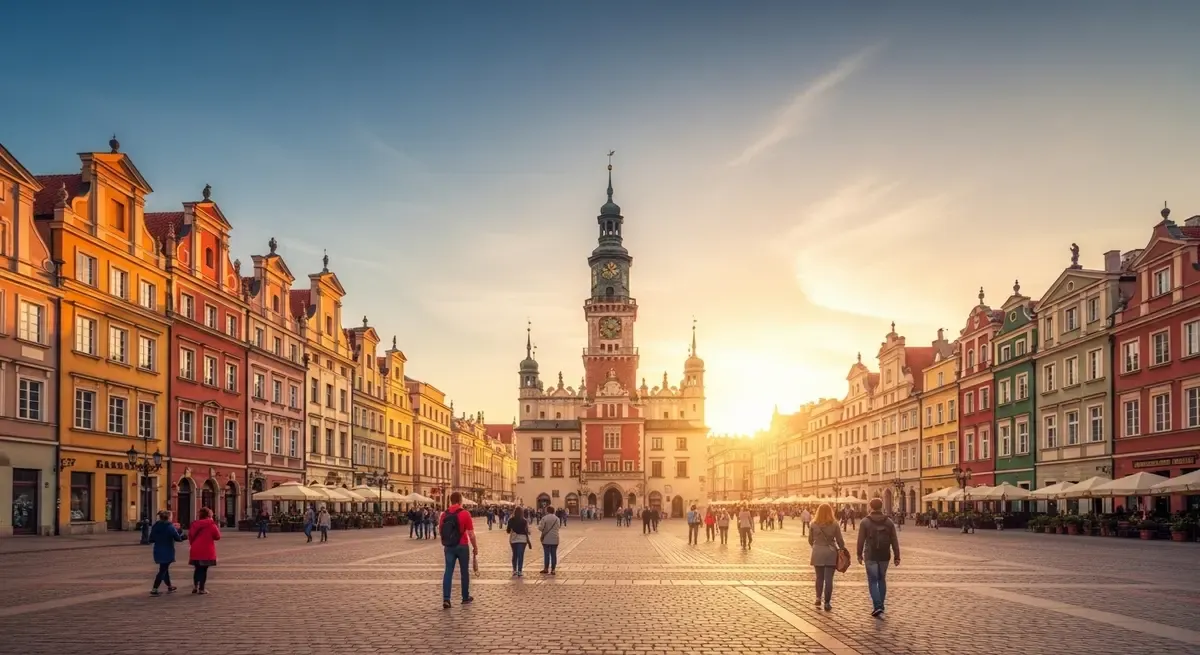 An architectural walking tour of poznan's old town