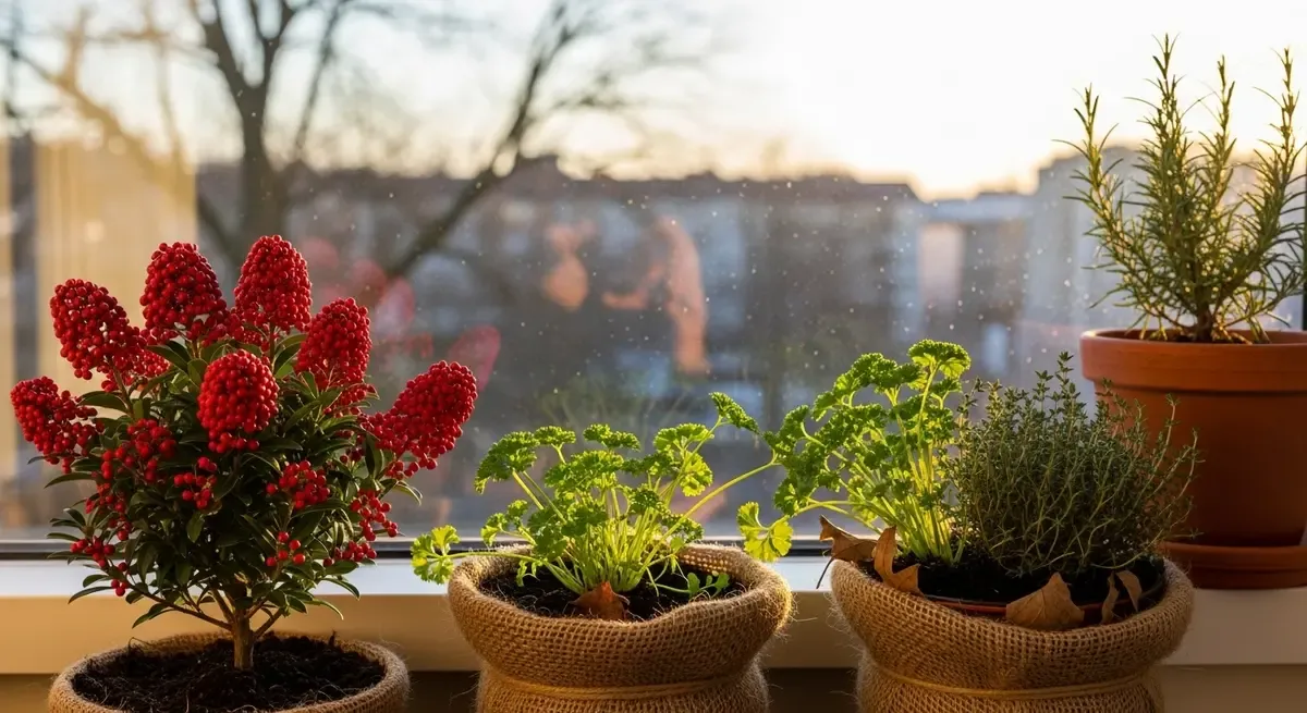How to prepare your balcony plants for the coming winter?